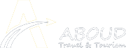 Aboud Travel & Tourism logo (white)